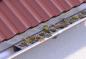 Preview: Laubschutz 1,25 Meter Länge aus Aluminium für Dachrinnen NW 80